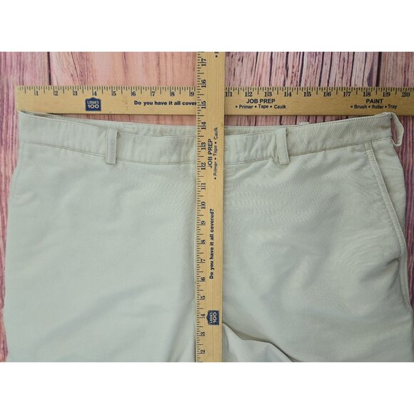 Nike Golf Dri-Fit Mens Beige Shorts 38 Textured fabric - Picture 7 of 8